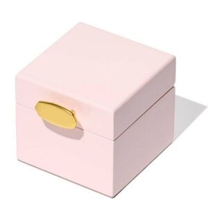 Blush Kendra Acott Jewelry Box with Gold Accent